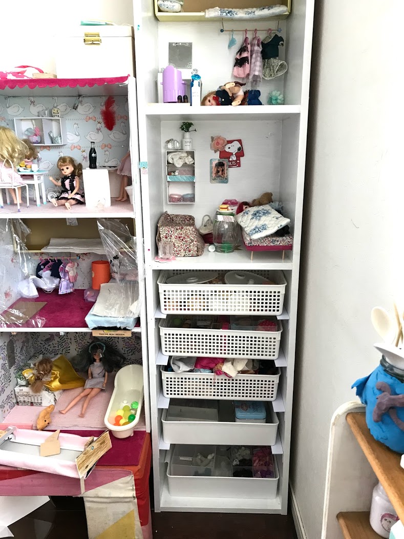 格安diy 無印のパルプボードボックスに百均カゴを使った簡易引き出しをつける アロアロウィの今日は何作ろ